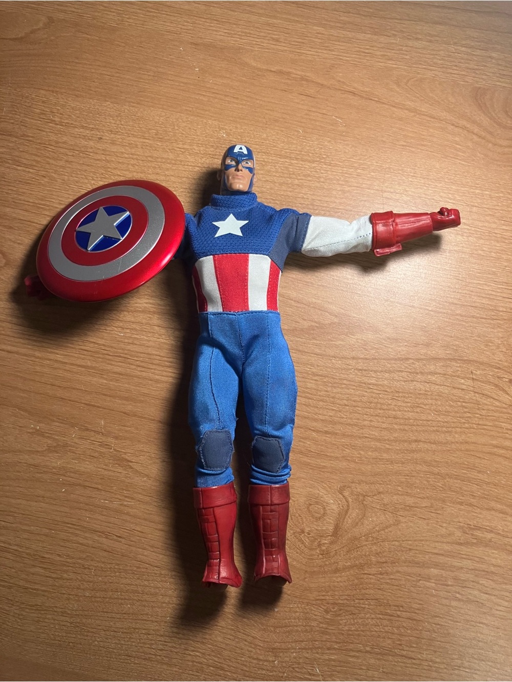 Disney London rare 2016 ultimate captain america 11.5” marvel fabric no shoes